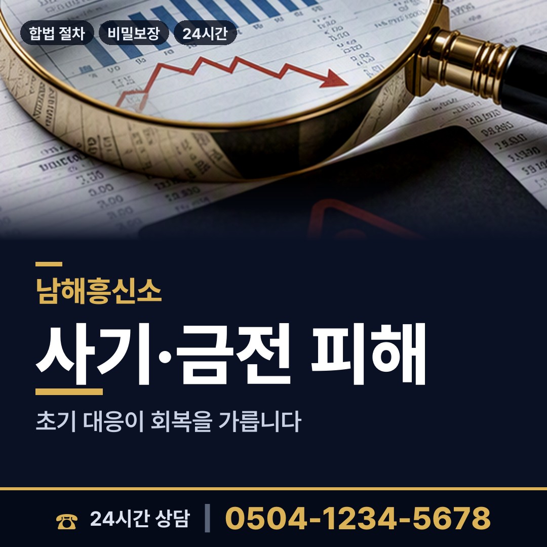 남해 설천면 이혼전조사 상담 안내
